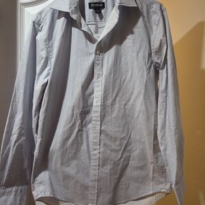 Jos. A. Bank Black and White Men's Button Down Shirt